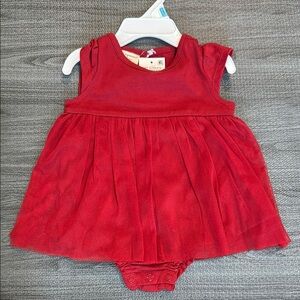 First Impressions Red Baby Dress
